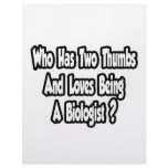Biologist Joke...Two Thumbs Customized Letterhead