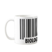 biologist on duty bar code icon mugs