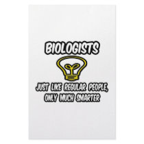 Biologists...Like Regular People, Only Smarter Stationery Design