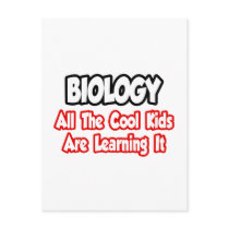Biology...All The Cool Kids Postcards