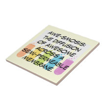 Biology & Chemistry Teachers: Science is Awesome Ceramic Tile
