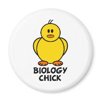 Biology Chick magnets