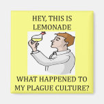 biology experiment joke fridge magnet