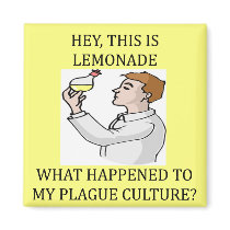 biology experiment joke magnets