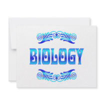 BIOLOGY invitations