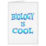 Biology is Cool Greeting Card