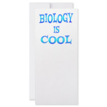 Biology is Cool rack cards