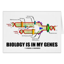 Biology Is In My Genes (DNA Replication) cards