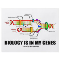 Biology Is In My Genes (DNA Replication) flyers by wordsunwords Biology Is In My Genes (DNA Replication) flyers