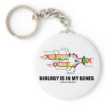 Biology Is In My Genes (DNA Replication) Key Chains
