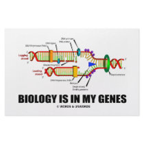 Biology Is In My Genes (DNA Replication) Customized Stationery