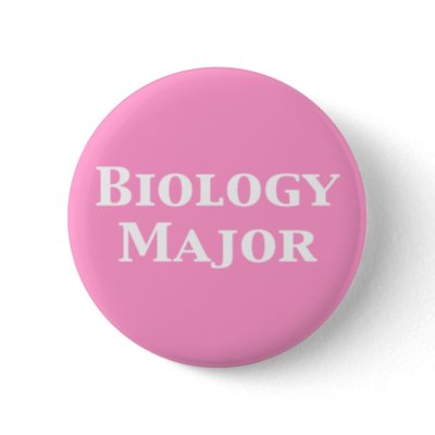 Biology Major Gifts Button by