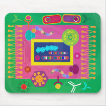 Biology mousepad - Matisse style