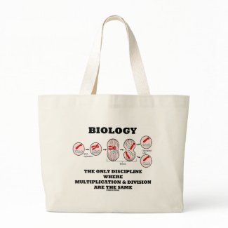 Biology Only Discipline Multiplication Division Bags