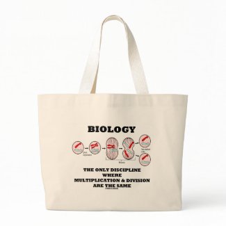 Biology Only Discipline Multiplication Division Bags