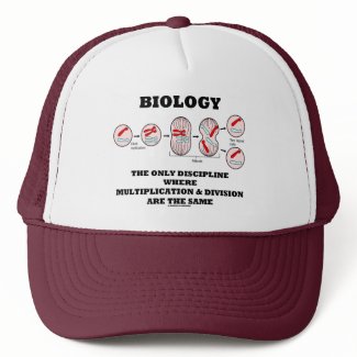 Biology Only Discipline Multiplication Division Hat