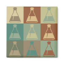 Biology Pop Art magnets