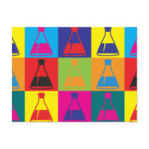Biology Pop Art postcards