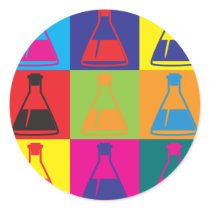 Biology Pop Art stickers