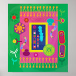Biology poster - Matisse style