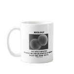 Biology Science Division Multiplication Same Thing Coffee Mugs