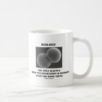Biology Science Division Multiplication Same Thing Coffee Mugs
