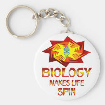 Biology Spins Keychains