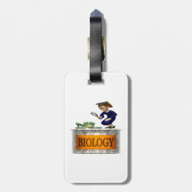 Biology Tags For Luggage