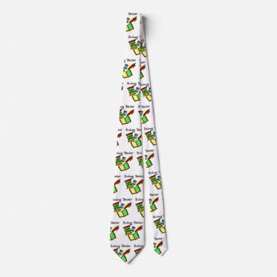 Biology Teacher Gifts Tie by cooltees