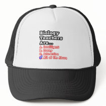 Biology Teacher Quiz...Joke Trucker Hat