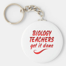 Biology Teachers Keychain