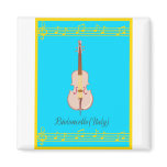 bioloncello refrigerator magnet