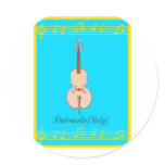 bioloncello round sticker