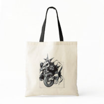 Biomechanical Draconic Unicycle bags