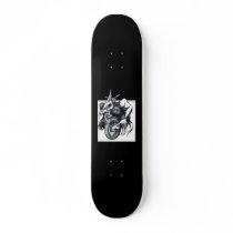 Biomechanical Draconic Unicycle skateboards
