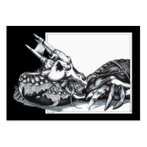 Biomechanical Dragon Business Card