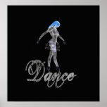 Biomechannequin Dance Woman 1 - 3D Goth Mannequin Posters