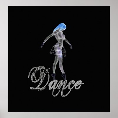Biomechannequin Dance Woman 1 - 3D Goth Mannequin Posters by VoXeeD