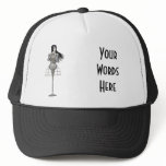 Biomechannequin Woman 3 - 3D Goth Mannequin Hats