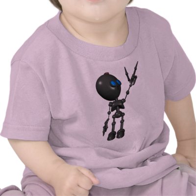 Bionic Boy 3D Robot - Finger Gun 2 - Original T-shirt by BionicBoys