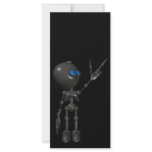 Bionic Boy 3D Robot - Finger Guns 2 - Original Rack Card Template