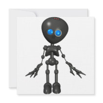 Bionic Boy 3D Robot - Looking Forward Custom Announcements