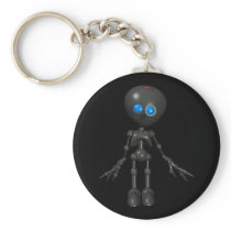 Bionic Boy 3D Robot - Looking Forward Keychains