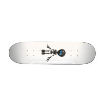 Bionic Boy 3D Robot - Looking Forward Skate Decks
