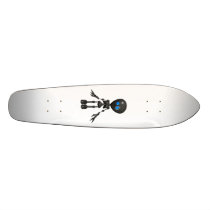 Bionic Boy 3D Robot - Looking Forward Skateboard Deck