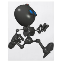 Bionic Boy 3D Robot - Running - Original Flyers