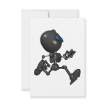 Bionic Boy 3D Robot - Running - Original Personalized Invites
