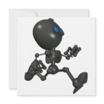Bionic Boy 3D Robot - Running - Original Custom Invitations