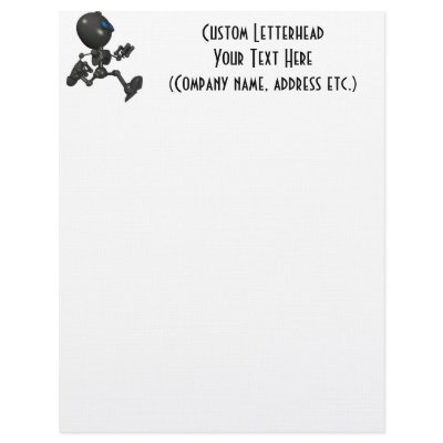 Bionic Boy 3D Robot - Running - Original Letterhead by BionicBoys