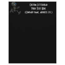 Bionic Boy 3D Robot - Running - Original Letterhead Design